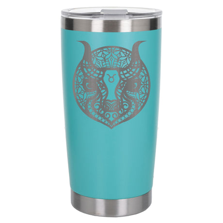 Turquoise Thermal Metal Coffee Cup