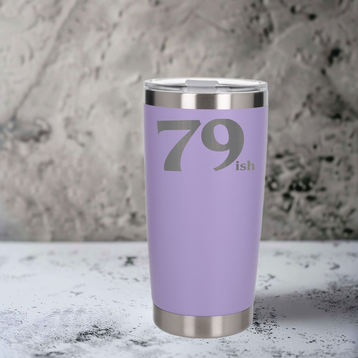 Lavender Thermal Metal Coffee Cup