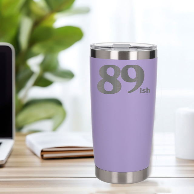 Lavender Thermal Metal Coffee Cup