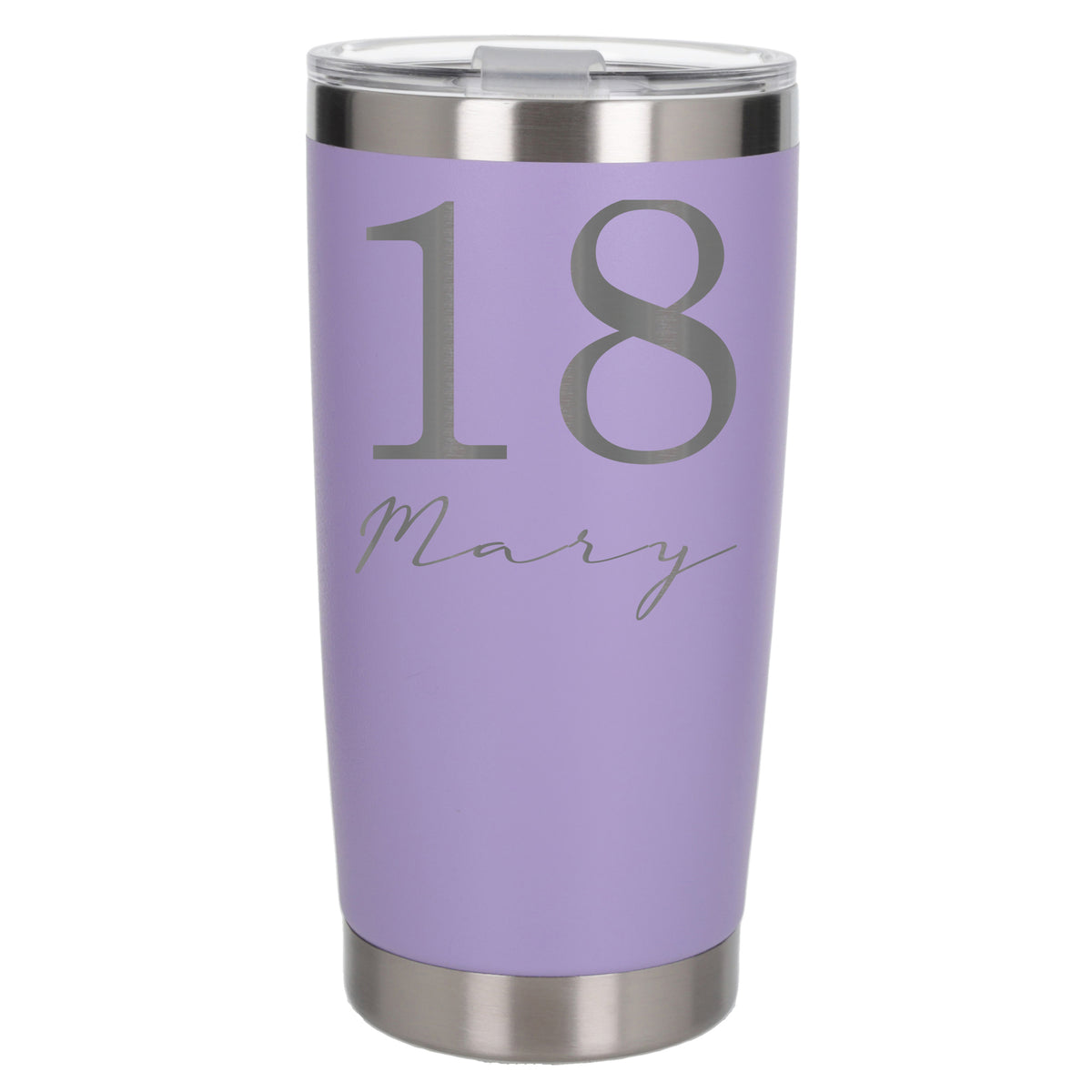 Lavender Thermal Metal Coffee Cup