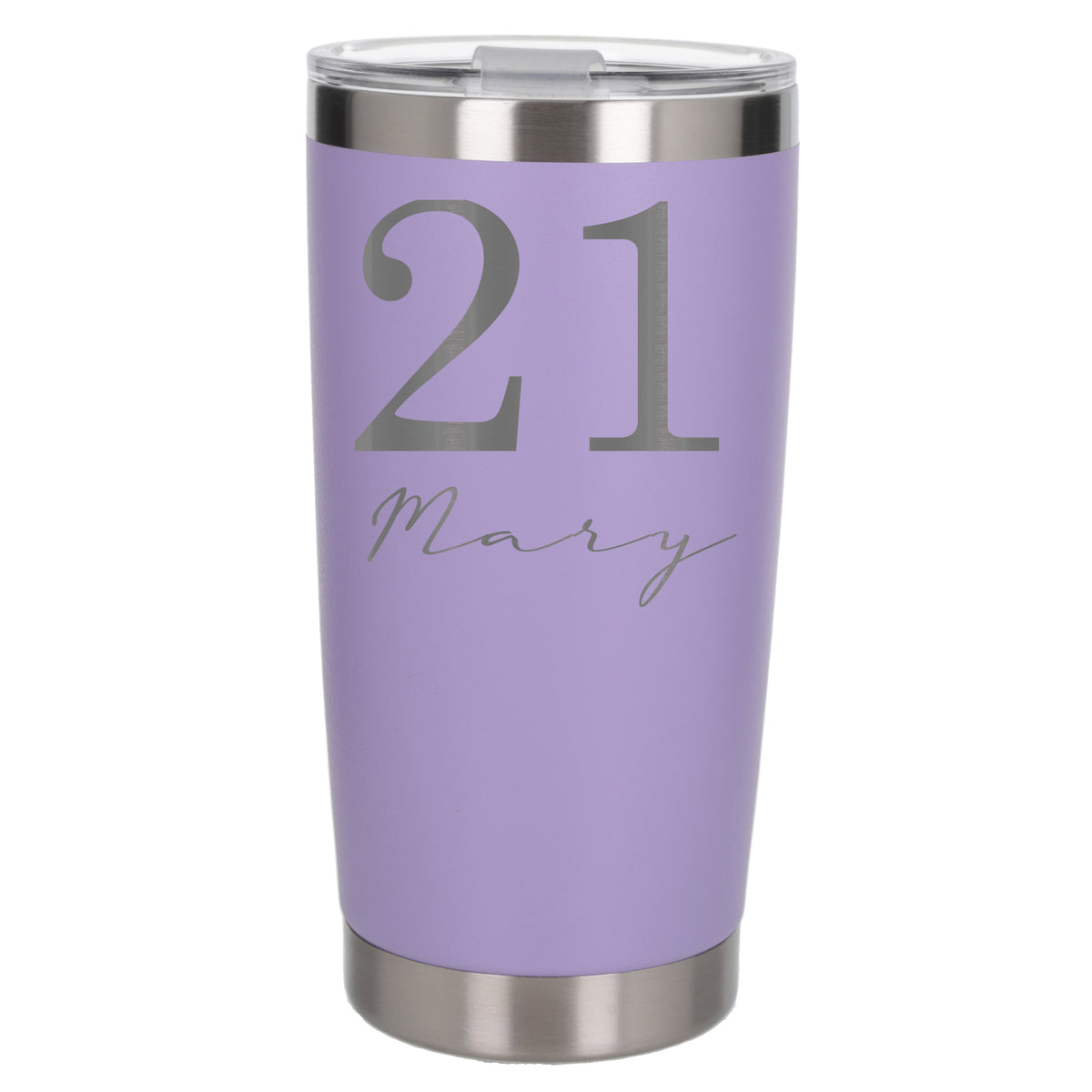 Lavender Thermal Metal Coffee Cup