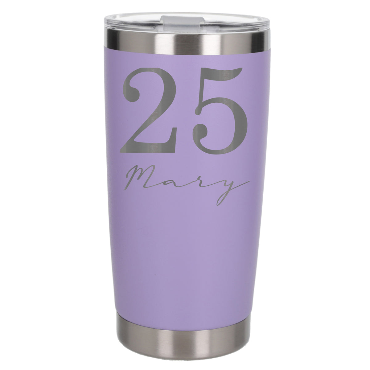 Lavender Thermal Metal Coffee Cup
