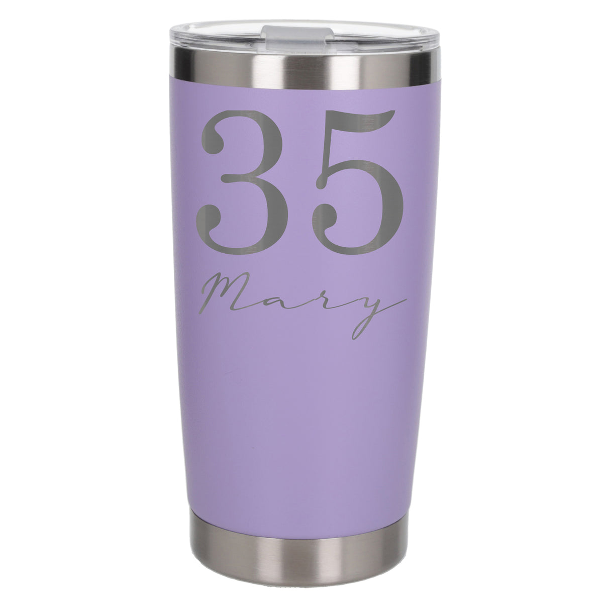 Lavender Thermal Metal Coffee Cup