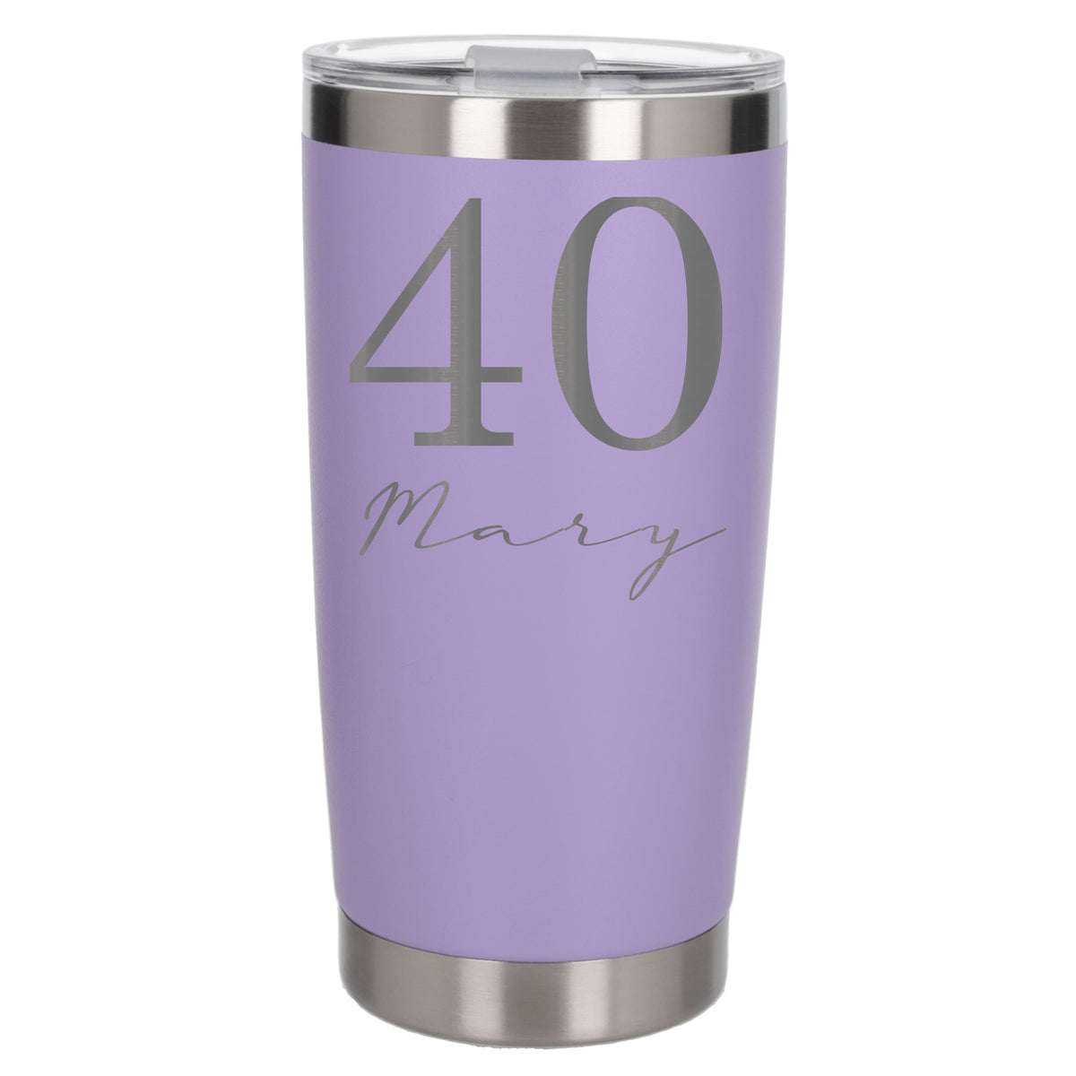 Lavender Thermal Metal Coffee Cup