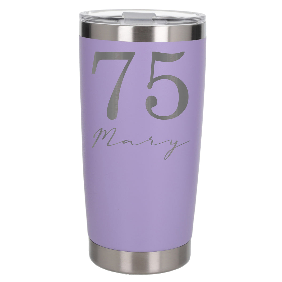 Lavender Thermal Metal Coffee Cup