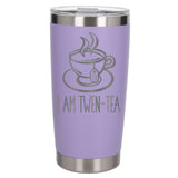 Lavender Thermal Metal Coffee Cup