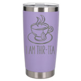 Lavender Thermal Metal Coffee Cup