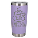 Lavender Thermal Metal Coffee Cup