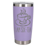 Lavender Thermal Metal Coffee Cup