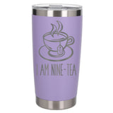 Lavender Thermal Metal Coffee Cup