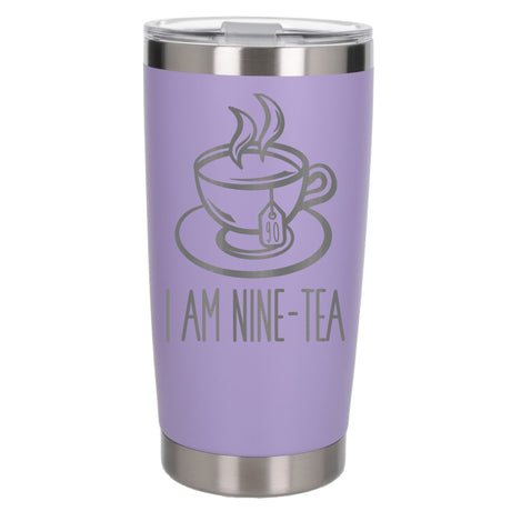 Lavender Thermal Metal Coffee Cup