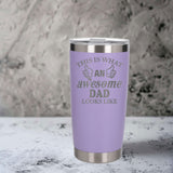 Lavender Thermal Metal Coffee Cup