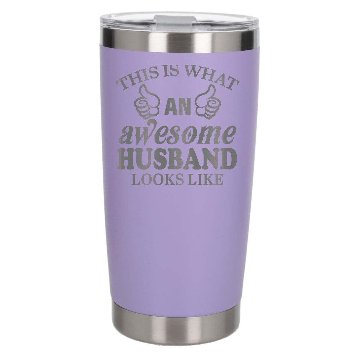 Lavender Thermal Metal Coffee Cup