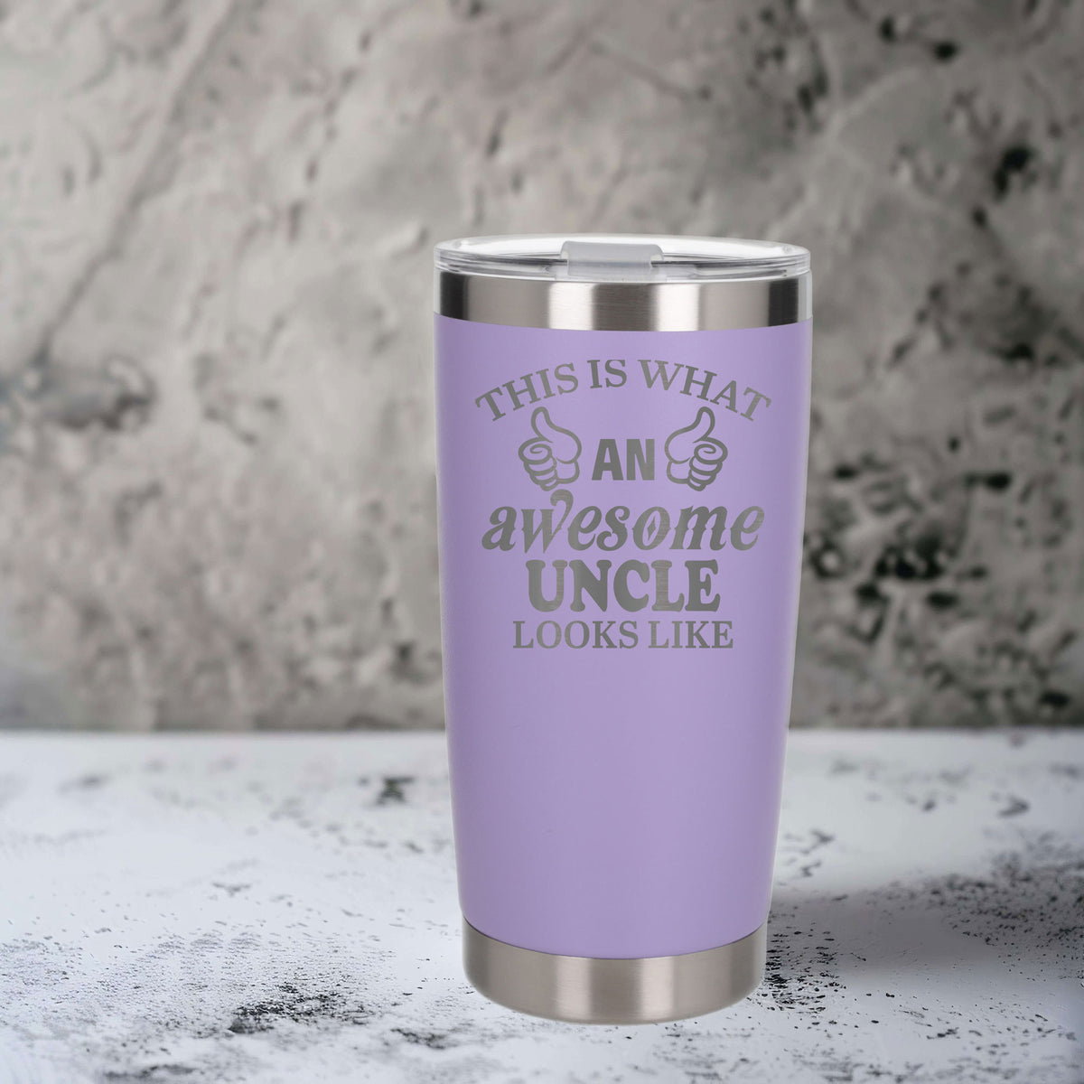 Lavender Thermal Metal Coffee Cup