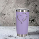 Lavender Thermal Metal Coffee Cup