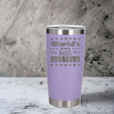 Lavender Thermal Metal Coffee Cup