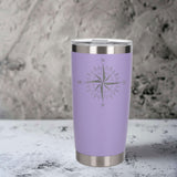 Lavender Thermal Metal Coffee Cup