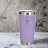 Lavender Thermal Metal Coffee Cup