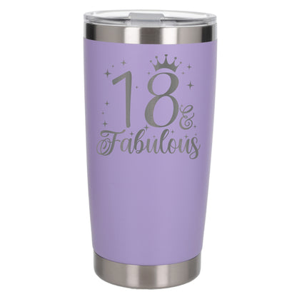 Lavender Thermal Metal Coffee Cup