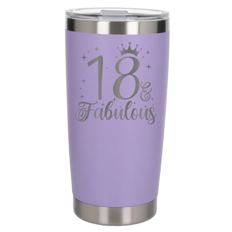 Lavender Thermal Metal Coffee Cup