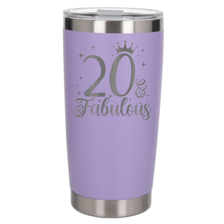 Lavender Thermal Metal Coffee Cup
