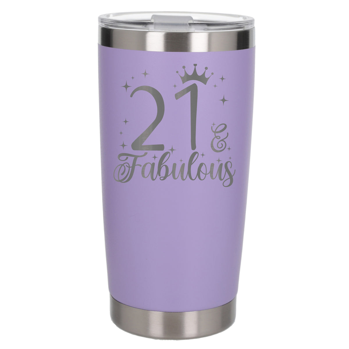 Lavender Thermal Metal Coffee Cup