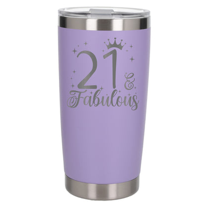 Lavender Thermal Metal Coffee Cup