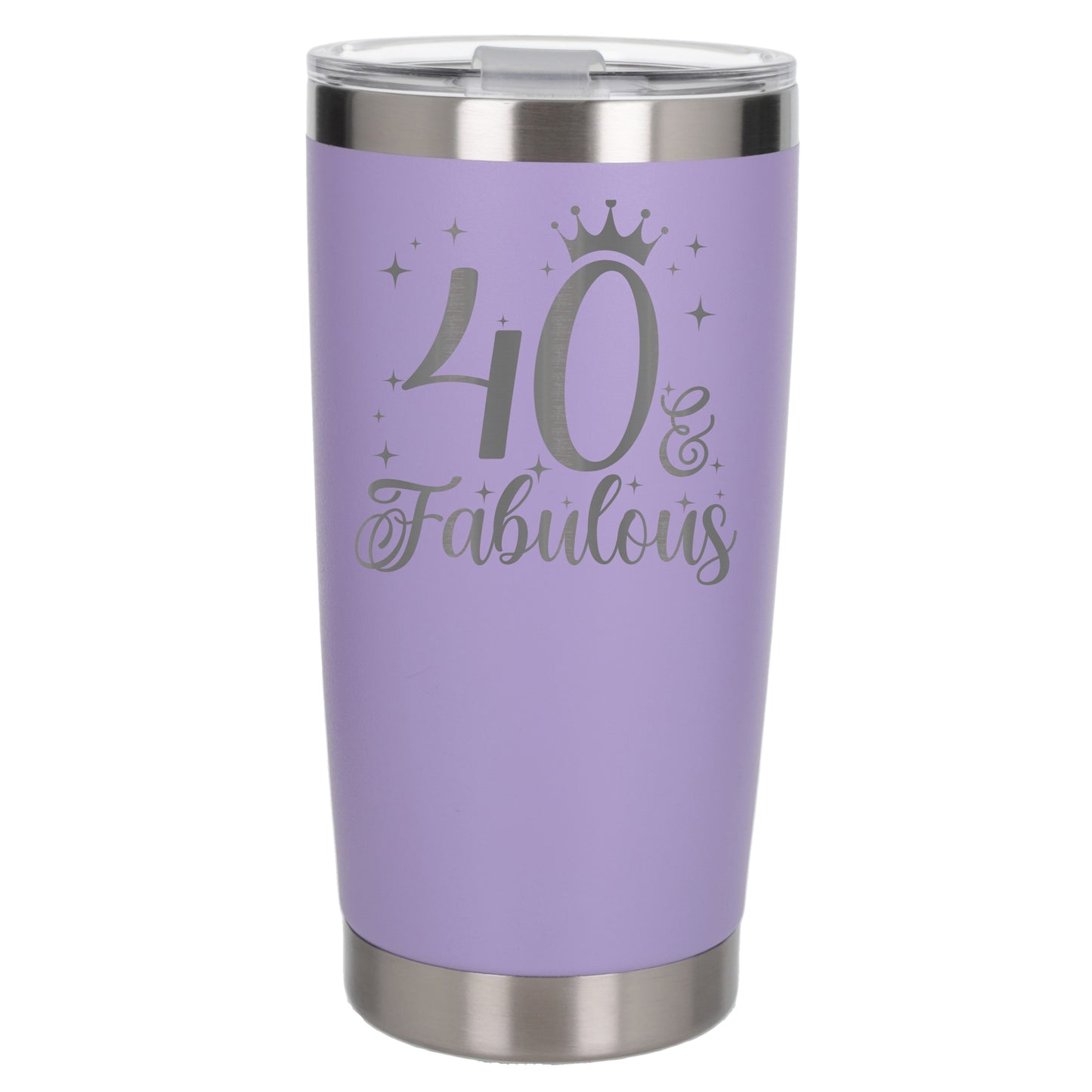 Lavender Thermal Metal Coffee Cup