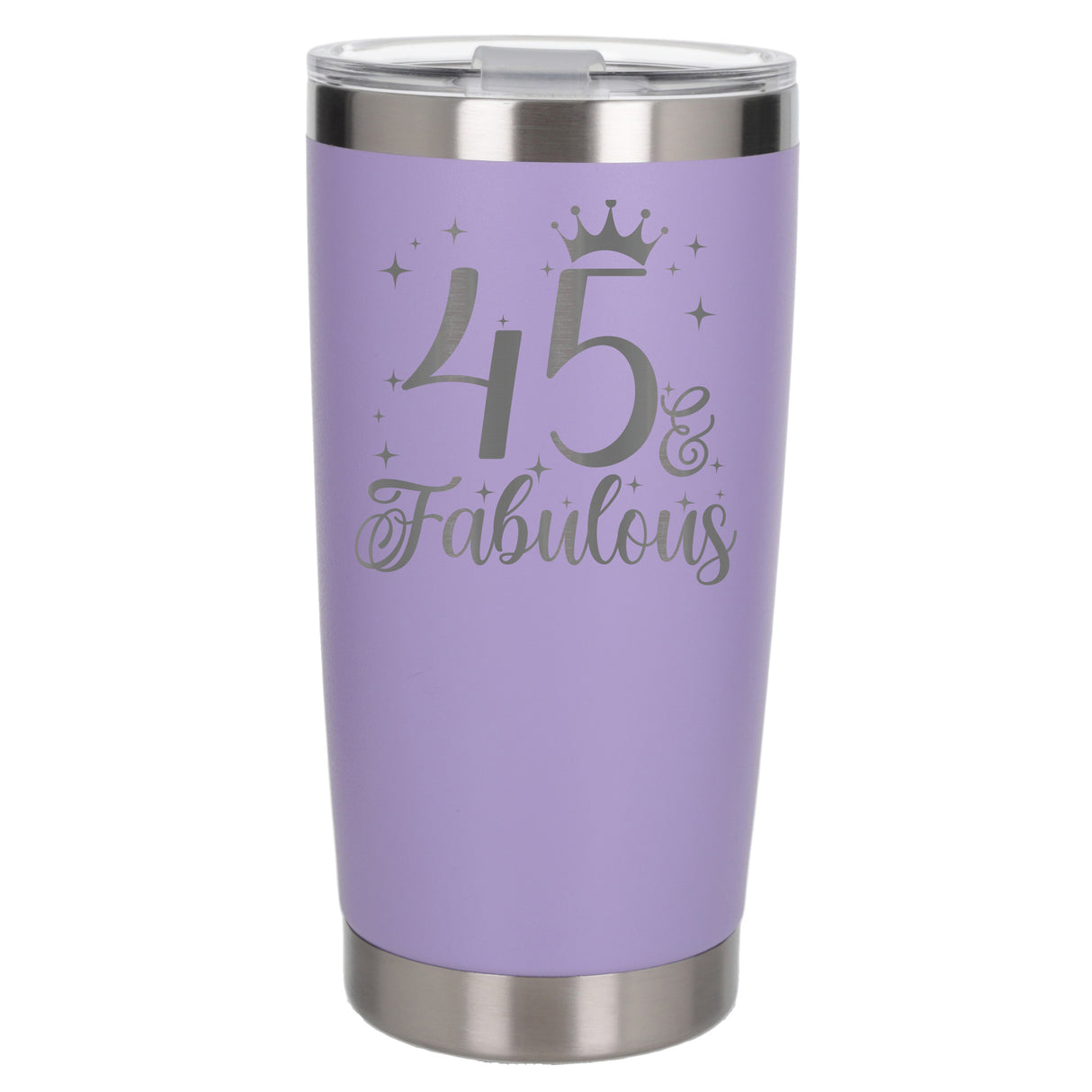 Lavender Thermal Metal Coffee Cup