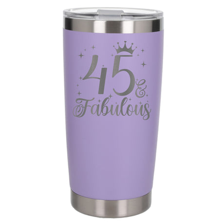 Lavender Thermal Metal Coffee Cup