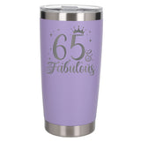 Lavender Thermal Metal Coffee Cup