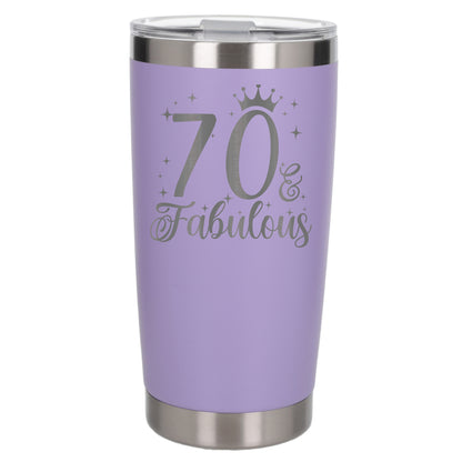Lavender Thermal Metal Coffee Cup