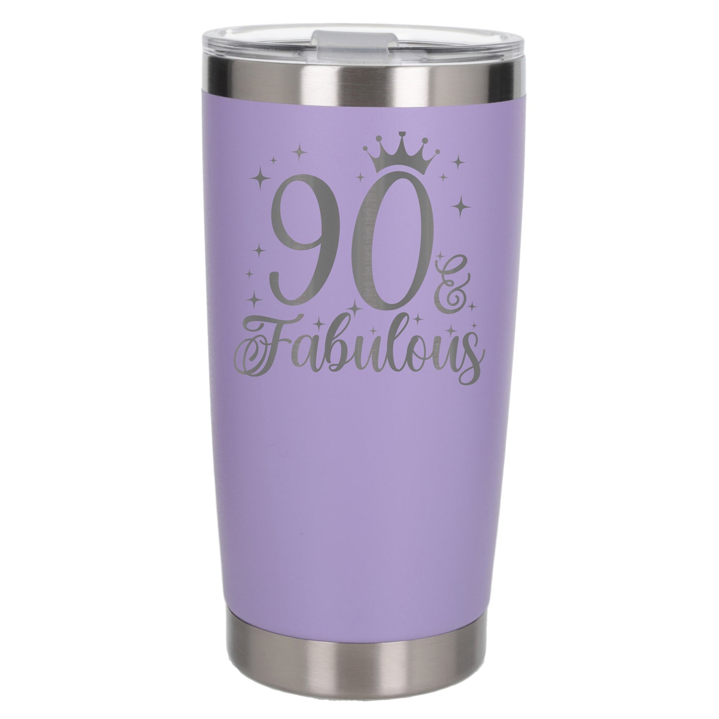 Lavender Thermal Metal Coffee Cup