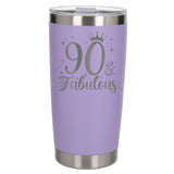 Lavender Thermal Metal Coffee Cup