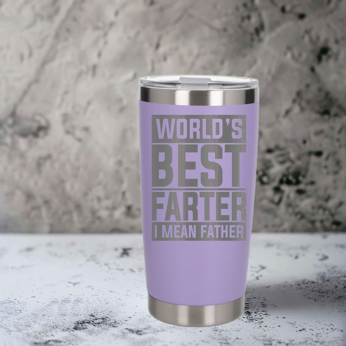 Lavender Thermal Metal Coffee Cup