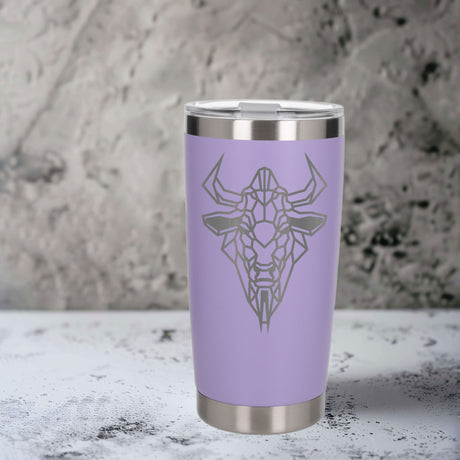 Lavender Thermal Metal Coffee Cup