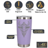 Lavender Thermal Metal Coffee Cup
