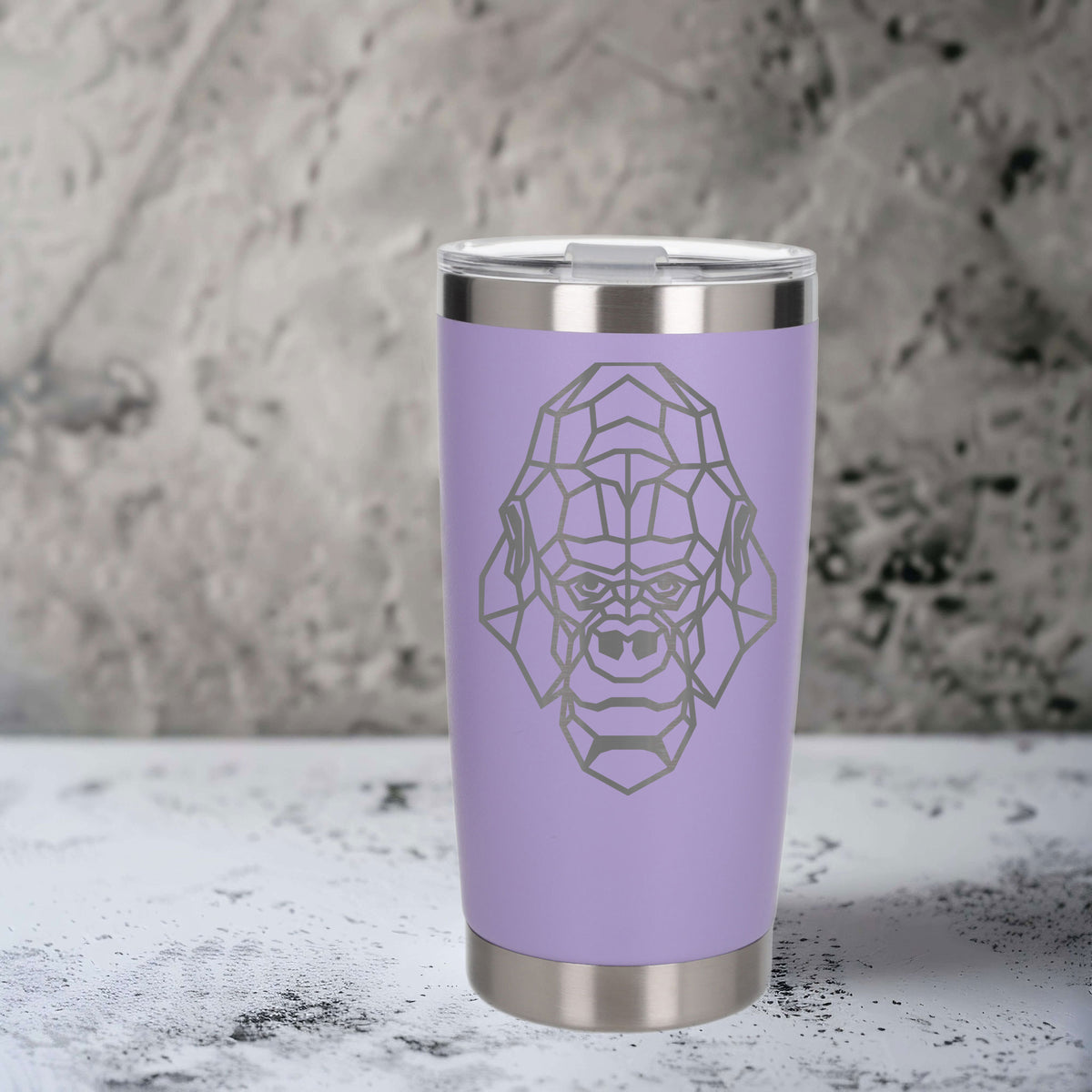 Lavender Thermal Metal Coffee Cup