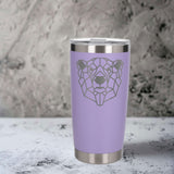 Lavender Thermal Metal Coffee Cup