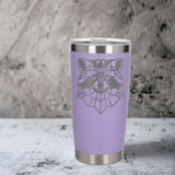 Lavender Thermal Metal Coffee Cup