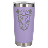 Lavender Thermal Metal Coffee Cup