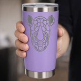 Lavender Thermal Metal Coffee Cup