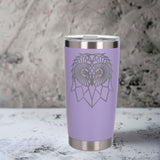 Lavender Thermal Metal Coffee Cup