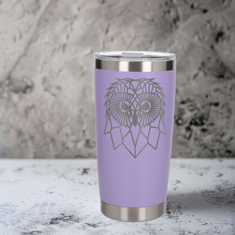 Lavender Thermal Metal Coffee Cup