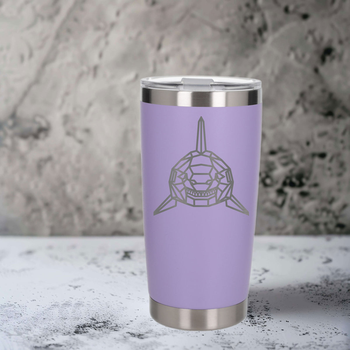 Lavender Thermal Metal Coffee Cup