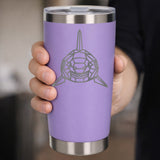 Lavender Thermal Metal Coffee Cup