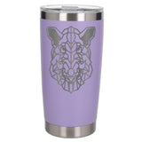 Lavender Thermal Metal Coffee Cup