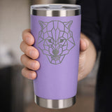 Lavender Thermal Metal Coffee Cup
