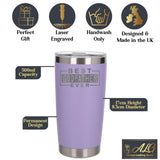 Lavender Thermal Metal Coffee Cup