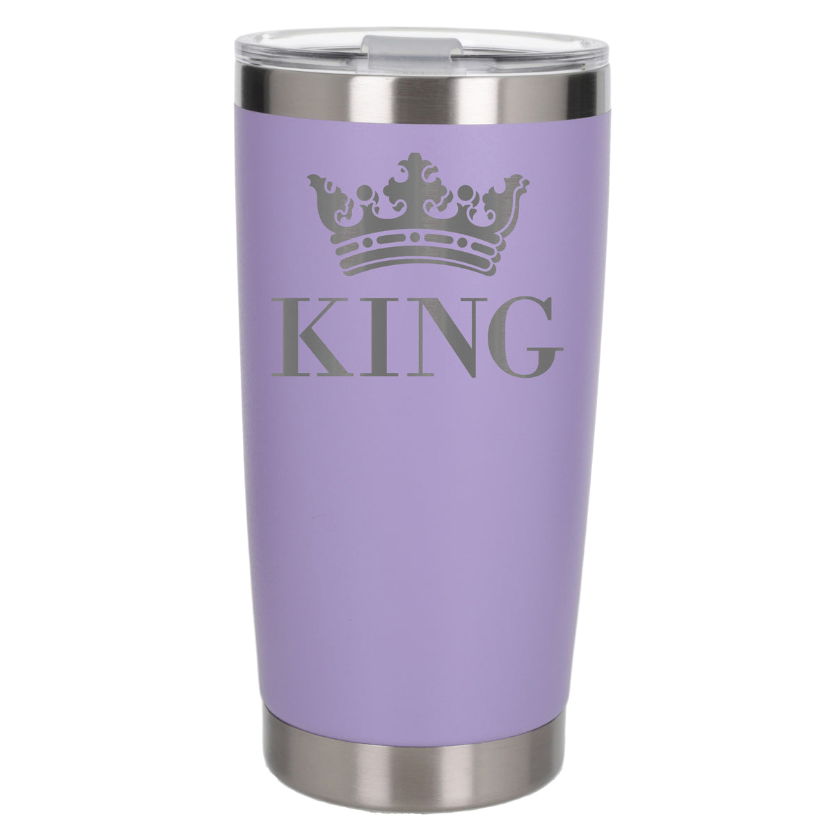 Lavender Thermal Metal Coffee Cup